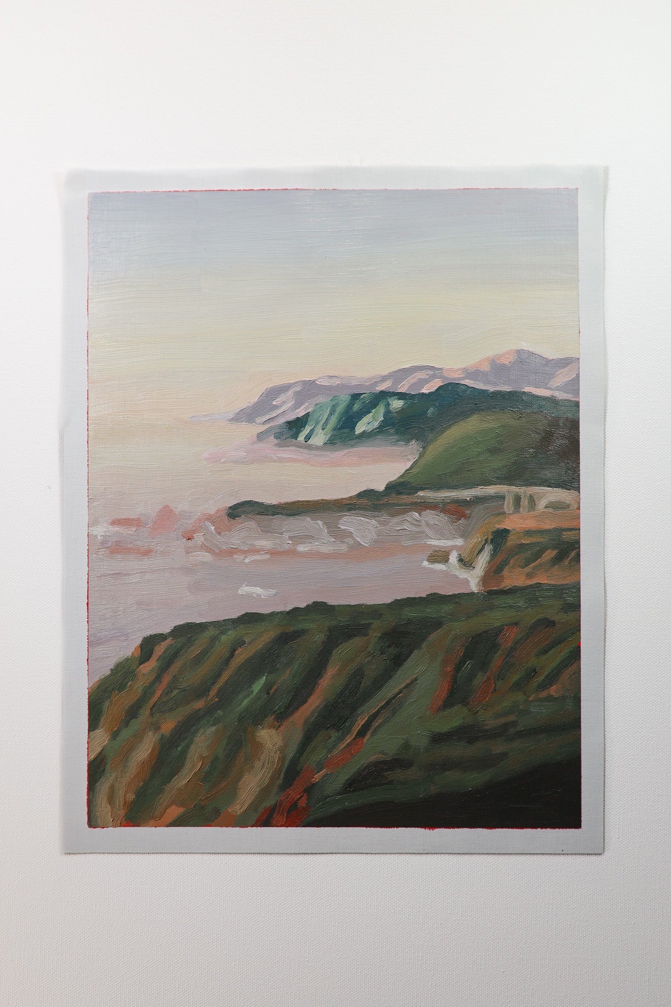 Big Sur Landscape Study (Original)