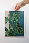 Monstera Plant Study (Original)