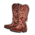 Cowboy Boot Sticker