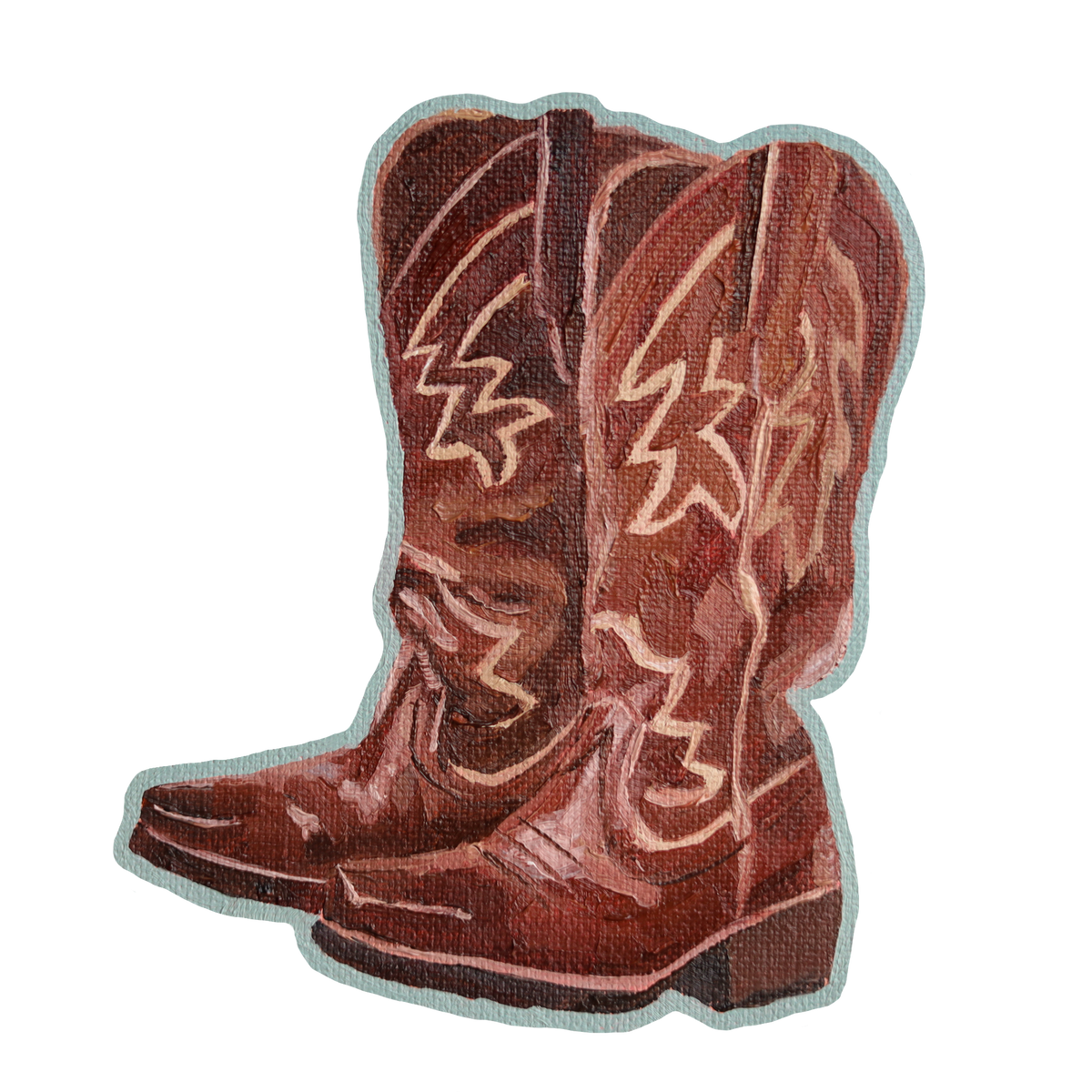 Cowboy Boot Sticker